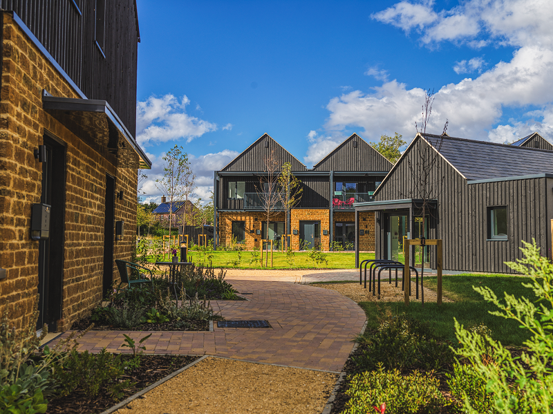 Houses at Bourne Green